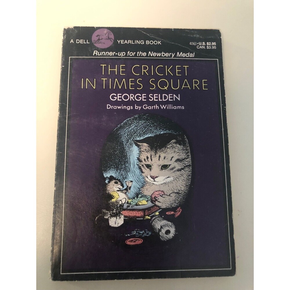 THE CRICKET IN TIMES SQUARE By George Selden 1970 paperback